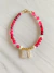 Pulsera escapulario rosa