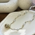 COLLAR PERLA TORCIDA - Adelle joyeria