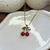 COLLAR CEREZANA - Adelle joyeria