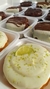 Mini bolo de limão com cobertura