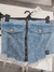 tops de jean con cierre