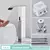 Rozin-Smart Sensor torneira da bacia do banheiro, torneira misturadora de sentido automático Touchless, cachoeira, lavatório de água quente e fria, preto