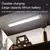 Sem fio LED Sensor de Movimento Luz, Luz Noturna, Tipo C Recarregável, Gabinete, Wardrobe Lamp, Backlight Escada, Cozinha - Construção Barata