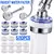Filtro de água pressurizado torneira de cozinha Purificador de água Tap Splash Proof Extensor aerador para banheiro, 360 °
