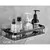 Suporte de armazenamento de parede do banheiro, prateleira de maquiagem shampoo, sem perfuração, suporte do chuveiro para WC, acessórios do banheiro - comprar online