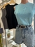 blusa regata no canelado