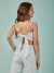CJ CALCA E CROPPED EM PLANO COM LISTRAS SHINE LISTRADO AZUL - comprar online