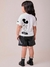 T-SHIRT MC MINNIE E MICKEY 04 PEROLA - Encanto Boutique Infantil