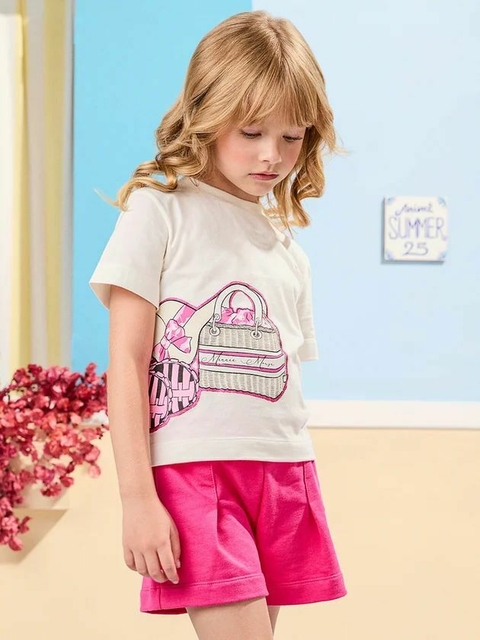 CJ BLUSA N4327 SHORTS N4328 10 PEROLA