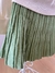 BLUSA ML E SAIA E COLETE VERDE - Encanto Boutique Infantil