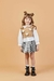 CJ SAIA XADREZ P&B E BLUSA COM FALSO PULLOVER URSINHOS XADREZ PRETO - comprar online