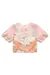 BLUSA BOXY MC E SHORT SAIA LARANJA CLARO