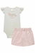 BODY MC E SHORT SAIA ROSA CLARO - comprar online