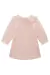 VESTIDO EM MALHA TWEED BRILHO E TULE BEGE - Encanto Boutique Infantil