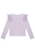 BLUSA BOXY ML E SAIA LILAS