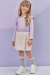 BLUSA BOXY ML E SAIA LILAS - comprar online