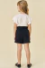 BLUSA MC E SHORT SAIA OFF WHITE na internet