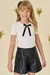 BLUSA EM CANELADO LIZ OFF WHITE - comprar online