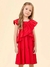 VESTIDO BABADO VERMELHO 01 VERMELHO PREPPY - comprar online