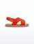 SANDALIA MINI MELISSA BEGE/VERME - comprar online
