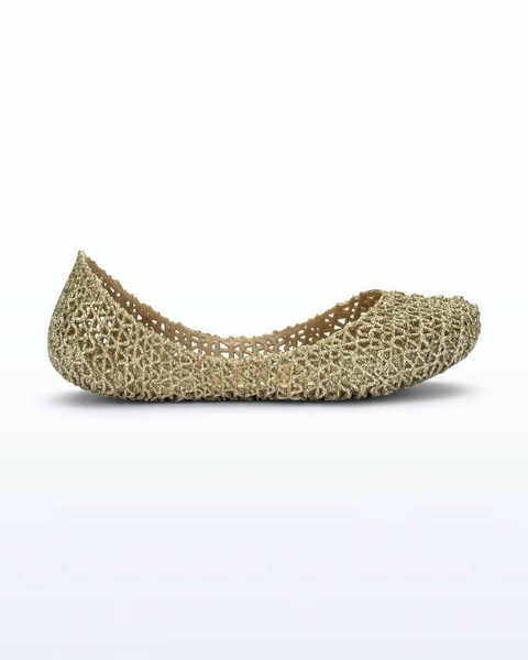 SAPATILHA MINI MELISSA DOURADO GL - comprar online