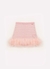 SAIA SHORT TRICOT XADREZ SILHUETTE BARBIE FRUFRU TULE BARRA / SUGAR ROSE / 8 - comprar online