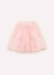 SAIA SHORT MIDI TULE MINI LAÇINHOS BARBIE / ROSA BABY / 8 - Encanto Boutique Infantil