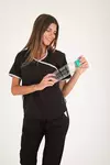 AMBO CARO COLOR NEGRO PINK