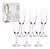 Jogo 6 Taças Champagne Cristal Bohemia 220ml Titanium