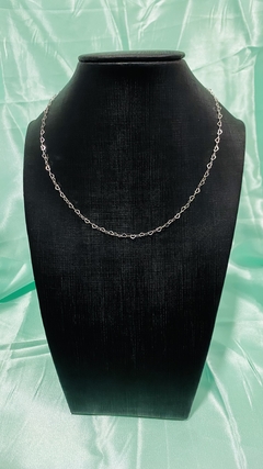 Colar Elo Coração Vazado 45cm - Prata 925 - comprar online