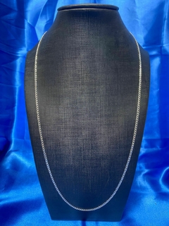Corrente Grumet 2mm 70cm - Prata 925 - comprar online
