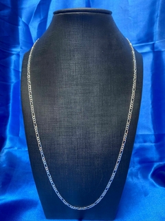 Corrente 3x1 4mm 70cm - Prata 925 - comprar online