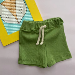 Short rustico rib verde