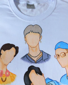 Camiseta Branca Dynamite na internet