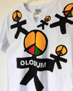 Camiseta Branca Olodum - comprar online