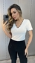 Blusa Elegante Branco e Preto - loja online
