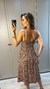 Vestido Midi Feminino Elegante na internet
