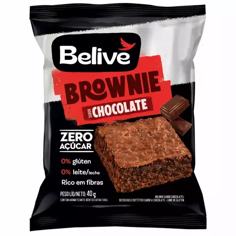 Brownie Belive Chocolate zero dp 10x40g