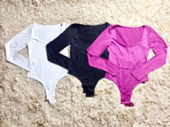 Body cuello espejo en V - La Belle Clothes Store