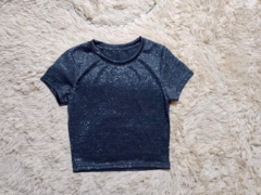 Remera basica brillo - tienda online
