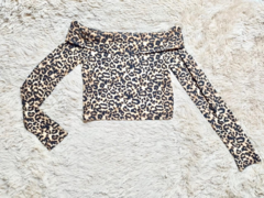 Remera modal animal print - comprar online