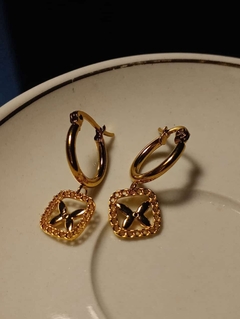 Argollas dije mariposas