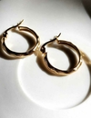 Argollas diseño circular / recto