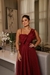 Vestido Longo de Festa Tule com Laço - loja online