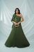 Vestido Festa Longo Laço Plissado Madrinha Formatura Noiva