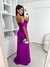 Vestido Festa Ombro A Ombro Fenda Lateral - comprar online