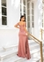 Vestido Festa Ombro A Ombro Fenda Lateral - loja online
