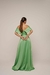 Imagem do Vestido Longo Ombro A Ombro Cetim Zebrine
