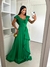 Vestido Longo Ombro A Ombro Cetim Zebrine na internet