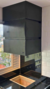 Coifa Box Com friso - Preta